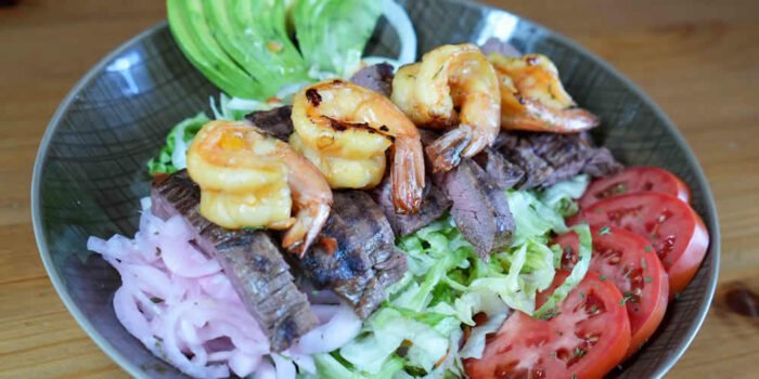 ENSALADA MAR Y TIERRA