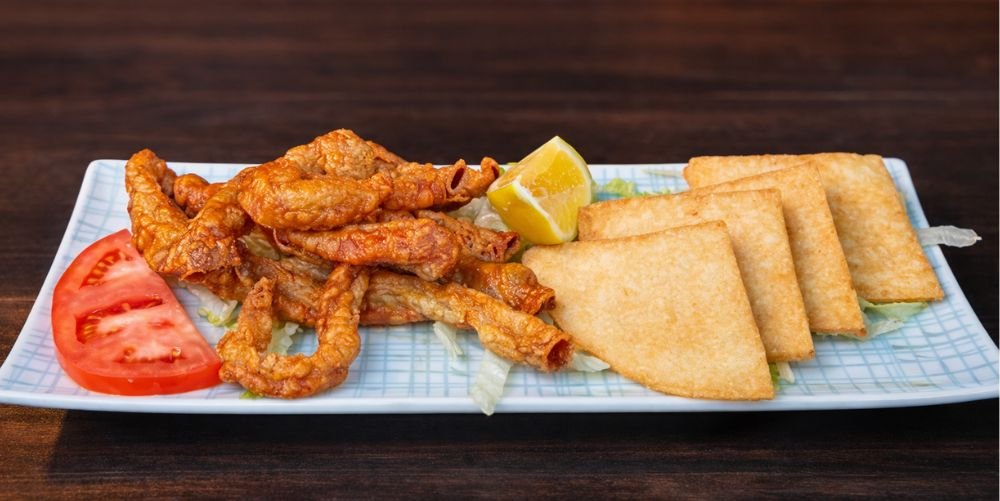 chunchulla frita crocante